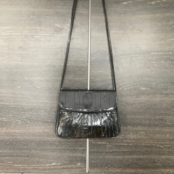 For Rebecca Vintage Eel Skin Shoulder Bag in Excellent Condition 80’s Look - Picture 2 of 13